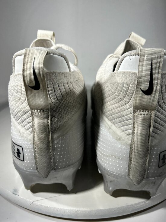 Nike Mens Alpha Menace 4 Elite Mens Football Cleats Size 12 White Shoes Sneakers main image 8